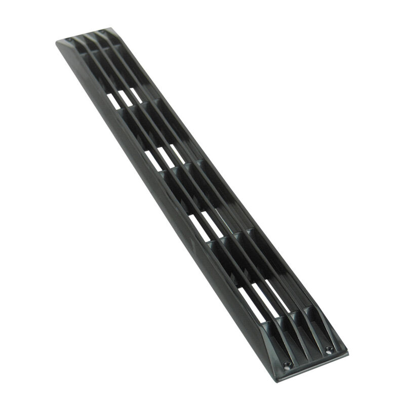 Plastic Zebra Louvered Vent, Black